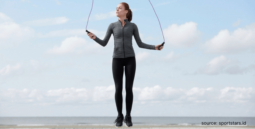 Lompat tali - Bebas Stress Cukup Lakukan Olahraga Ini