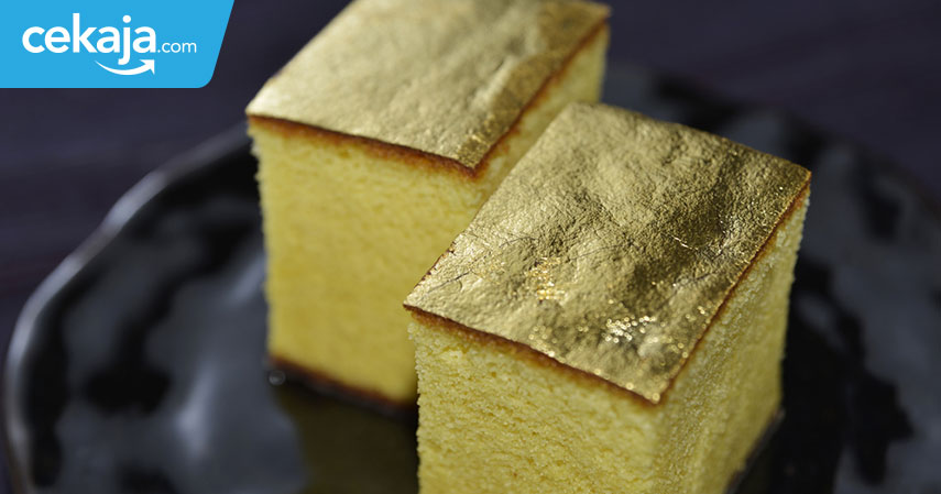 kue termahal berlapis emas - CekAja.com