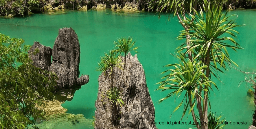 Laguna Mahumalalang - Pesona Raja Ampat Di Tenggara Sulawesi