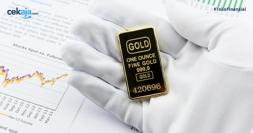 Kemarin Turun, Harga Emas Antam Nanjak Rp2.000 Hari Ini