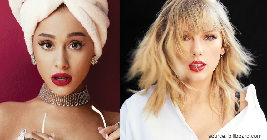 Ariana Grande dan Taylor Swift - Post Malone jadi Raja Spotify Tahun Ini