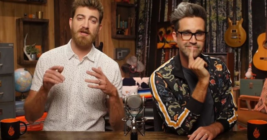 Rhett and Link penghasilan USD17 juta - YouTuber dengan Bayaran Tertinggi 2019 Versi Forbes
