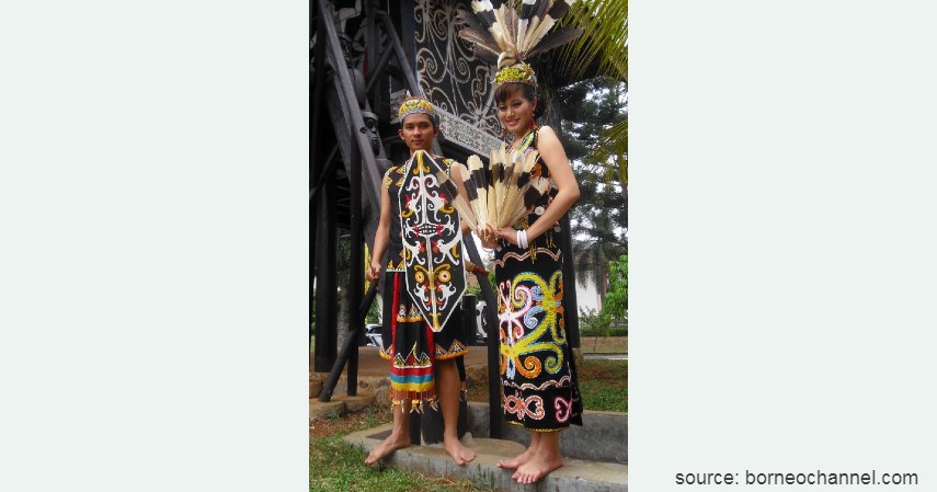 Taa dan Sapei Sapaq - Kalimantan Utara - 34 Pakaian Adat dari Berbagai Provinsi Terlengkap
