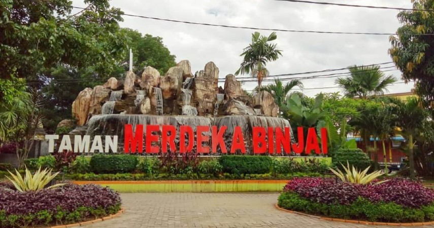 Taman Merdeka Kota Binjai - 5 Destinasi Wisata Menarik di Binjai Sisi Lain Sumatera Utara