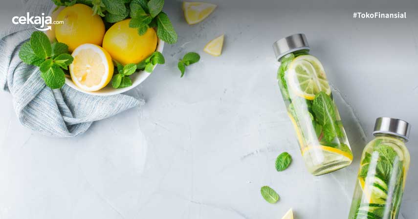 Manfaat Infused Water Lemon Untuk Kesehatan Beserta Cara Buatnya