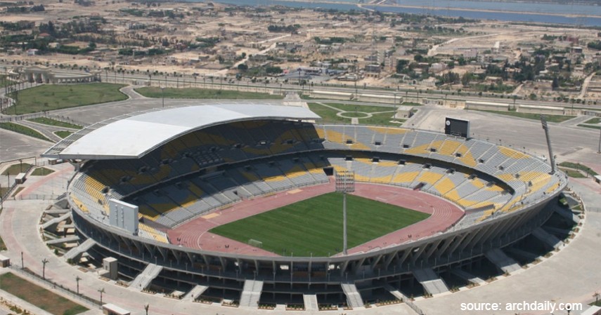 Borg El Arab Stadium Mesir - 9 Stadion Sepak Bola Terbesar di Dunia
