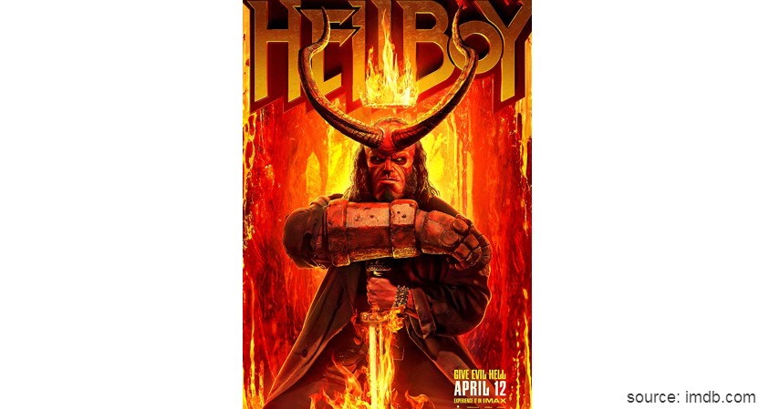 Hellboy produksi 2019 - Deretan Film Paling Gagal Modal Besar dan Minim Keuntungan