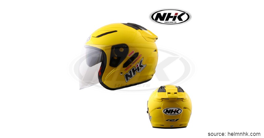NHK R1 Solid - 9 Rekomendasi Helm Termurah dengan Kualitas Baik