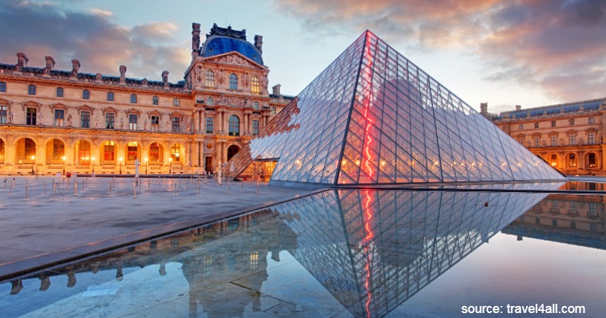 Museum Louvre di Prancis - Dampak Corona 7 Tujuan Wisata Ini Ditutup Untuk Umum
