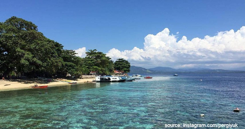 Pulau Siladen Bunaken Sulawesi Utara - Rekomendasi Pantai Buat Berjemur Sinar Matahari Biar Sehat