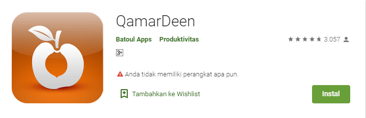 Qamar Deen - 6 Aplikasi Smartphone Penting Saat Puasa yang Perlu Dimiliki