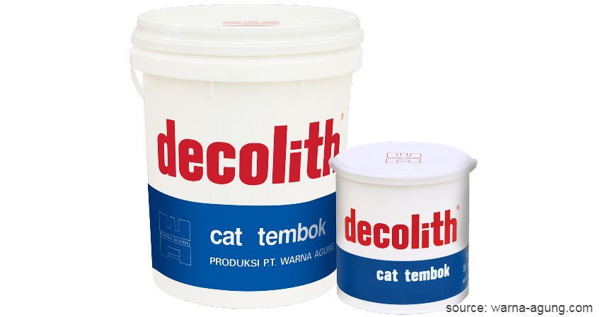 Decolith - 10 Cat Rumah Terbaik dengan Berbagai Formula Canggih