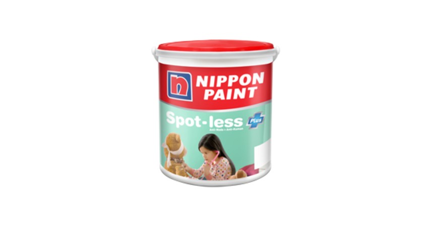 Nippon Paint Spotless Plus - 10 Cat Rumah Terbaik dengan Berbagai Formula Canggih