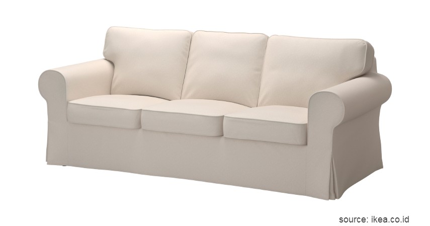 Sofa Tiga Dudukan - 15 Ide Sofa Ruang Tamu Sempit yang Harganya Gak Bikin Mengernyit