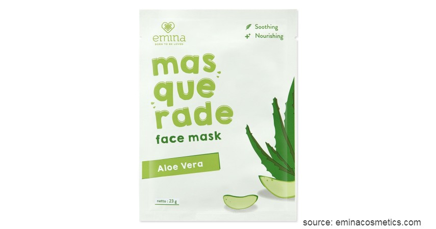 Emina Masquerade Face Mask - 15 Merek Sheet Mask Terbaik 2020