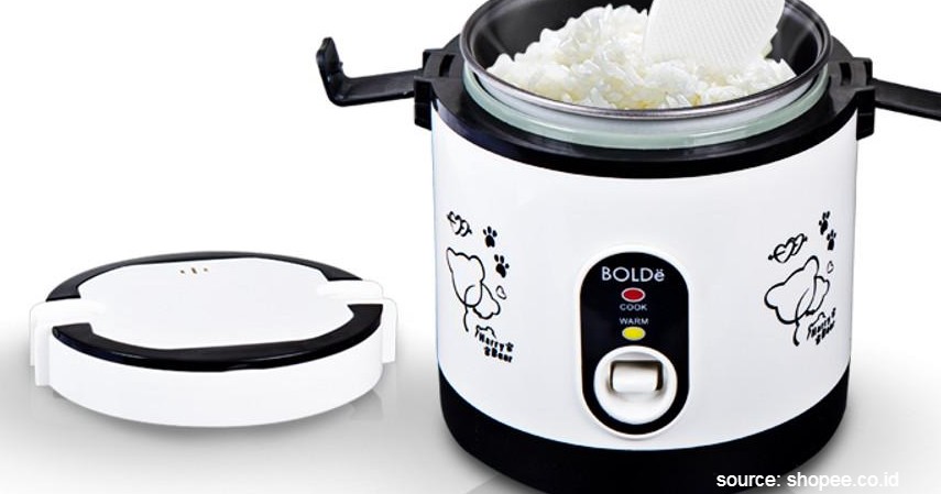 Rice Cooker BOLDe Mulai Rp170.000 - 10 Daftar Rice Cooker Murah Terbaik