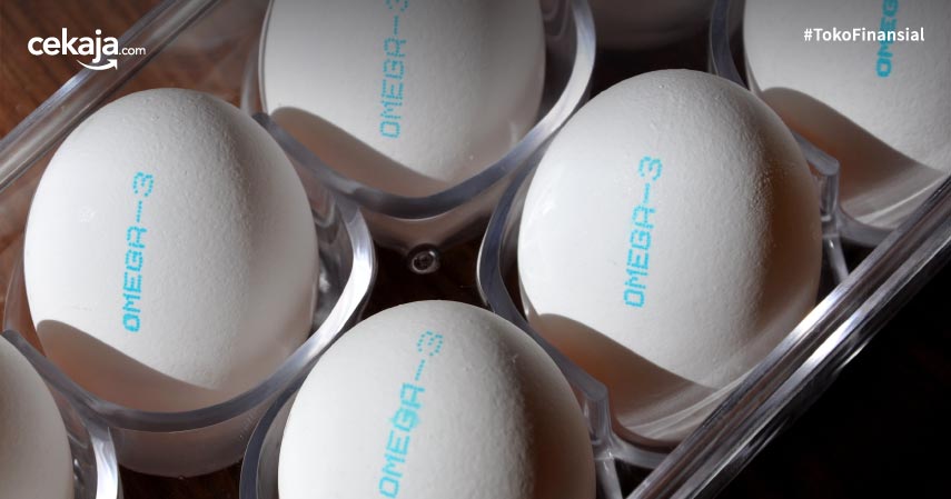 Omega telur Perbedaan Telur