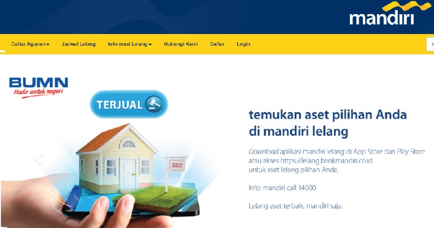 Lelang Bank Mandiri - 5 Tempat Lelang Rumah Online, Beli Properti Kini Lebih Murah.jpg