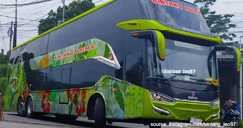 Bintang Prima - 10 Daftar Bus Sleeper Seat di Indonesia