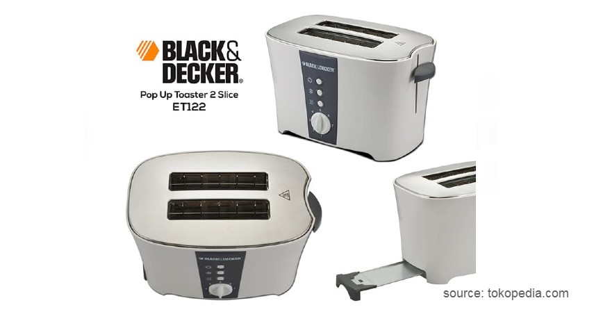 Black & Decker ET122-B5 - 10 Pemanggang Roti Terbaik dengan Kualitas dan Fitur Mumpuni!