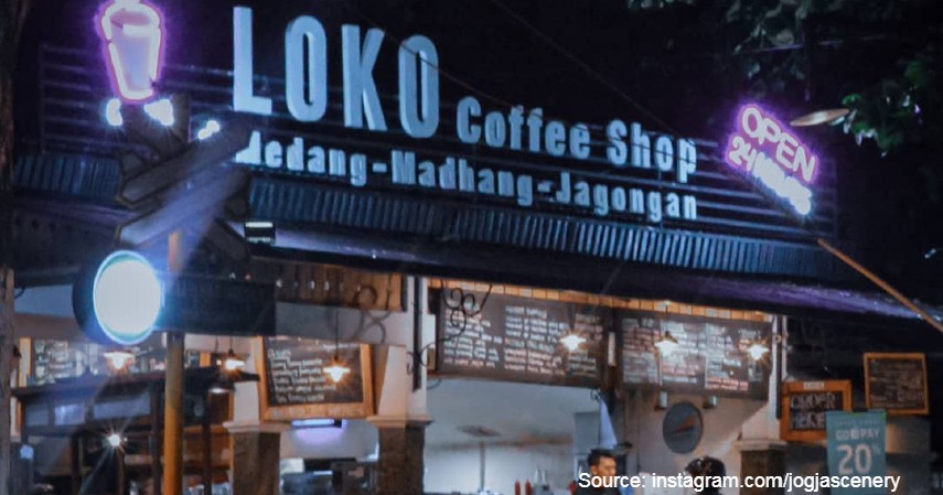Loko Coffee Shop - 12 Tempat Ngopi di Jogja Paling Favorit yang Wajib Dikunjungi