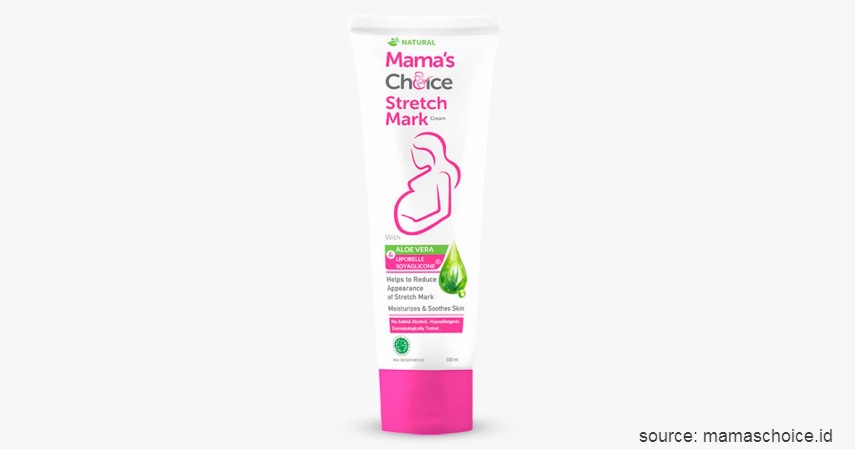 Mamas Choice Stretch Mark Cream - Cara Menghilangkan Stretch Mark Paling Efektif