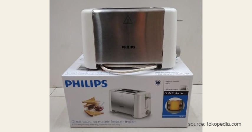 Philips Daily Collection Toast - 10 Pemanggang Roti Terbaik dengan Kualitas dan Fitur Mumpuni!