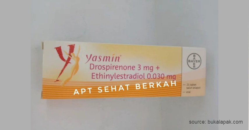 Pil KB Yasmin - 8 Merek Pil KB yang Aman dan Minim Efek Samping