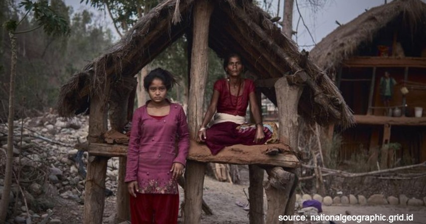 Tradisi Aneh Kaum Wanita di Dunia - Tradisi chaupadi nepal