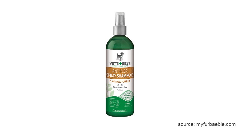 Hero Pet Brands Vet’s Best No-Rinse Clean Waterless Dog Shampoo - 8 Rekomendasi Shampo Terbaik untuk Anjing
