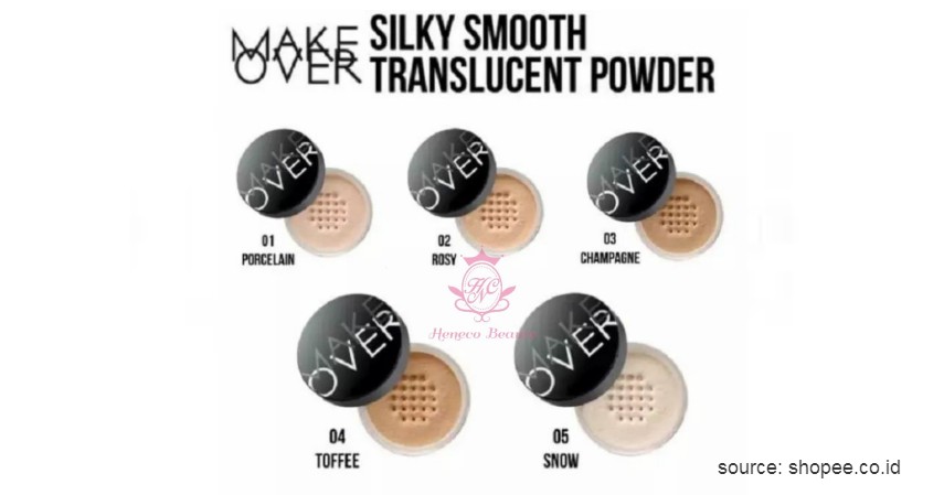 Make Over Silky Smooth Translucent Powder - 10 Rekomendasi Bedak Tabur Terbaik dengan Harga Terjangkau