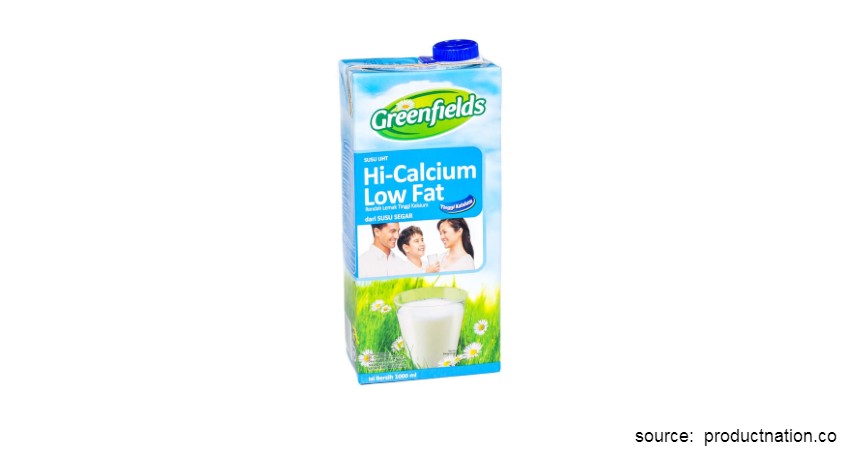 Merk Susu Peninggi Badan Terbaik - Greenfield Hi-Calcium Low Fat