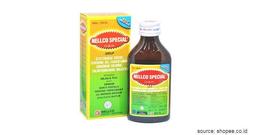 Nellco Special - 10 Obat Batuk Kering dan Berdahak Paling Ampuh Beserta Harganya