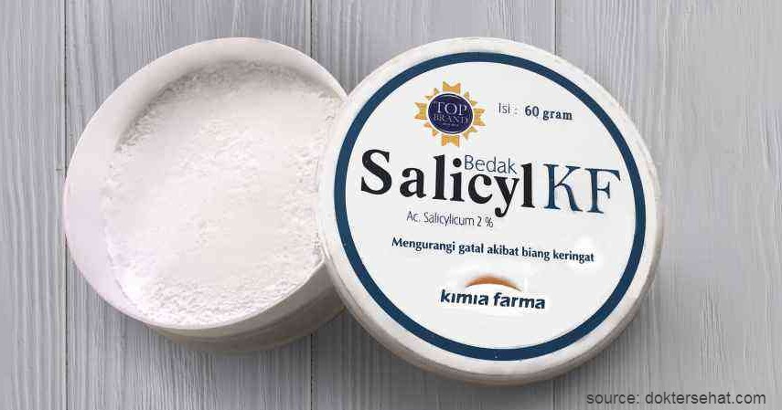 Salicyl KF Bedak Biang Keringat - 8 Merk Bedak Gatal Terbaik