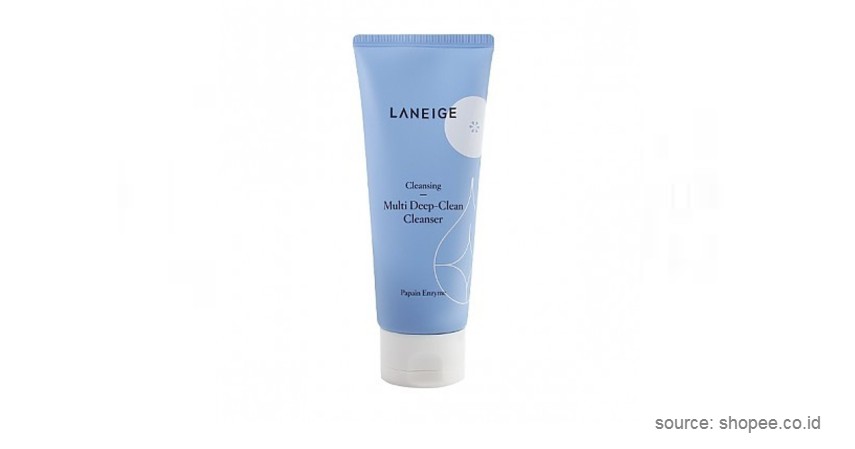 Laneige – Multi Deep Clean Cleanser - Sabun Muka Terbaik Untuk Kulit Jerawat hingga Sensitif