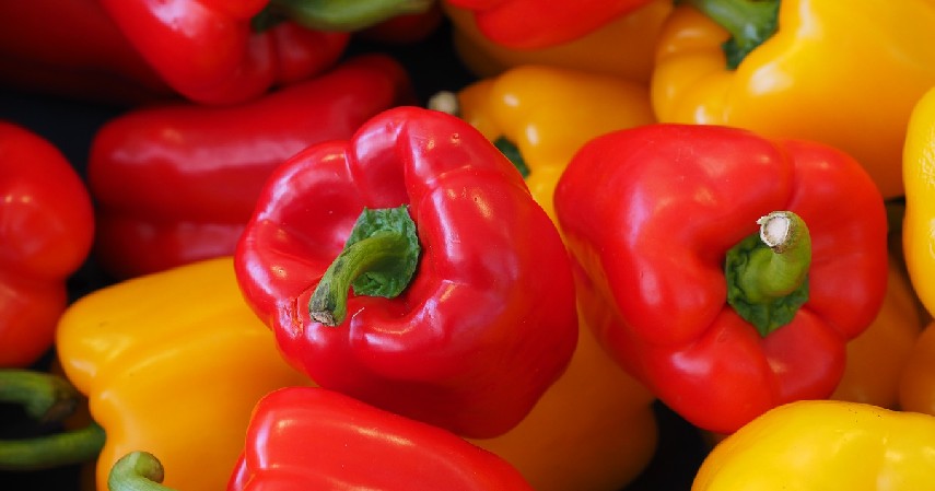 Paprika - 7 Bahan Makanan Pedas Selain Cabe Lebih Murah dan Hemat Kantong