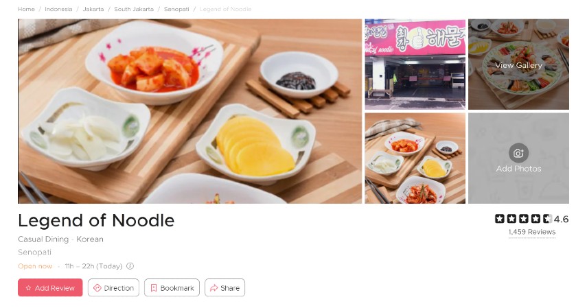 Restoran Korea Terpopuler di Jakarta Bercita Rasa Lezat Siap-siap Lidah Bergoyang - Legend of Noodle