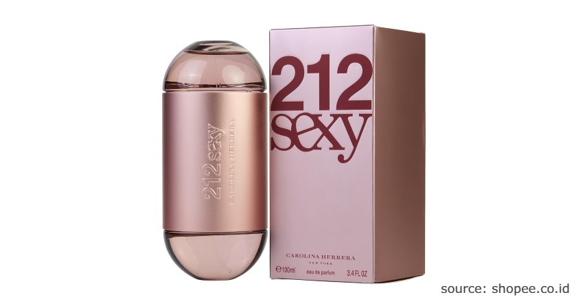 Carolina Herrera 212 Sexy - Merk Parfum High End Wanita Terbaik