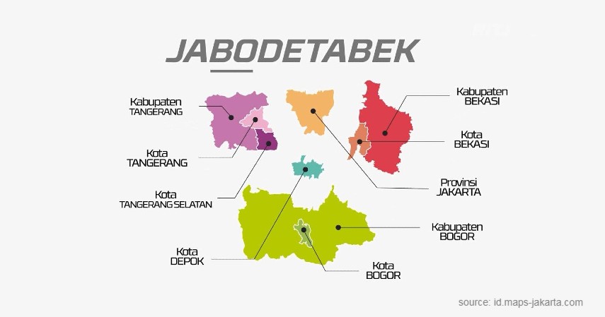 Jabodetabek – Batas Kota - Daftar Titik Penyekatan PPKM Darurat
