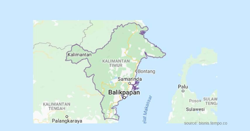 Kalimantan Timur - Wilayah yang Terapkan PPKM Darurat