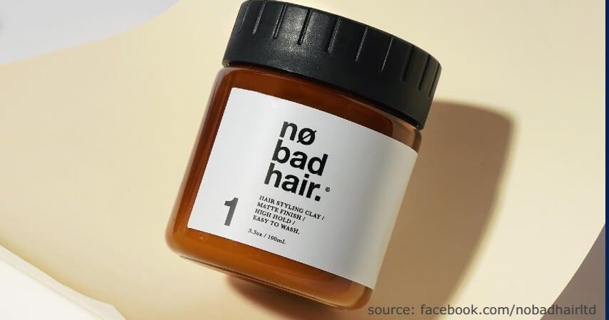 No Bad Hair Clay - 7 Rekomendasi Hair Clay Khusus Pria