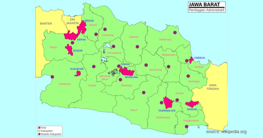 Wilayah Jawa Barat - Pintu Tol yang Ditutup Selama PPKM