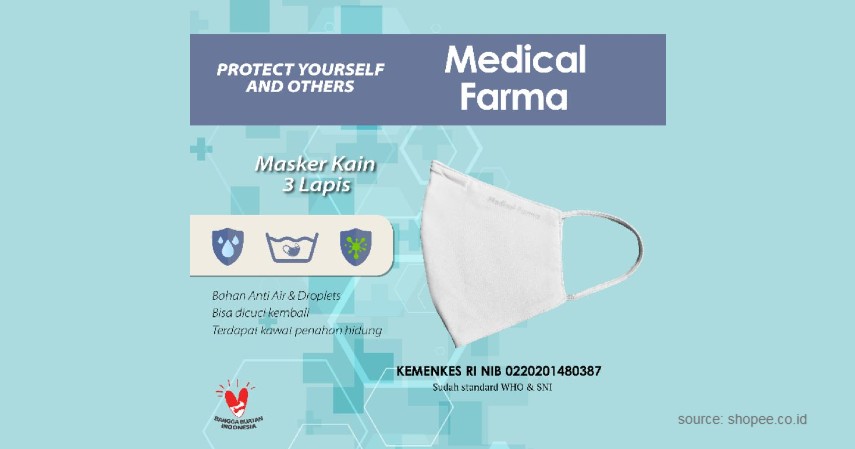 Medical Farma - Masker Kain Terbaik