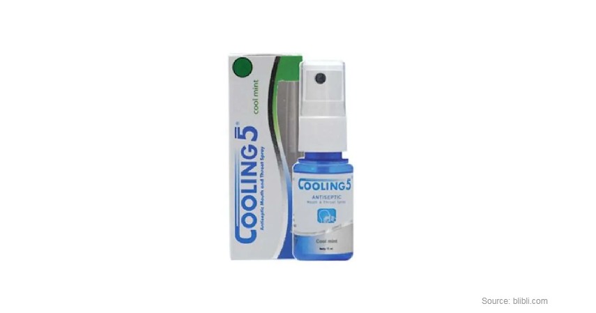 Cooling 5 Spray - Rekomendasi Obat Sakit Tenggorokan