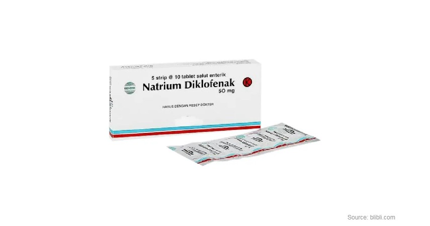 Diclofenac - Rekomendasi Obat Sakit Tenggorokan