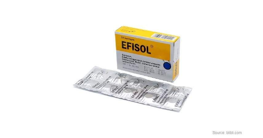 Efisol Loz - Rekomendasi Obat Sakit Tenggorokan