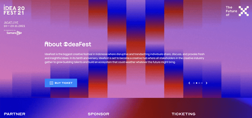 Ideafest - 5 Daftar Event Skala Besar Akhir Tahun 2021