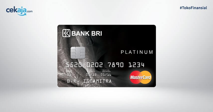 Kartu Kredit BRI Mastercard Platinum