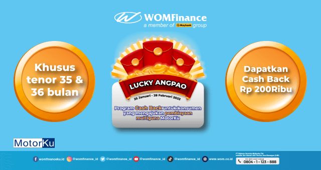 Lucky Angpao MotorKu WOM Finance