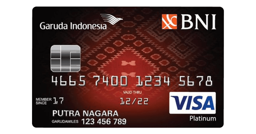 BNI Visa Garuda Indonesia Platinum